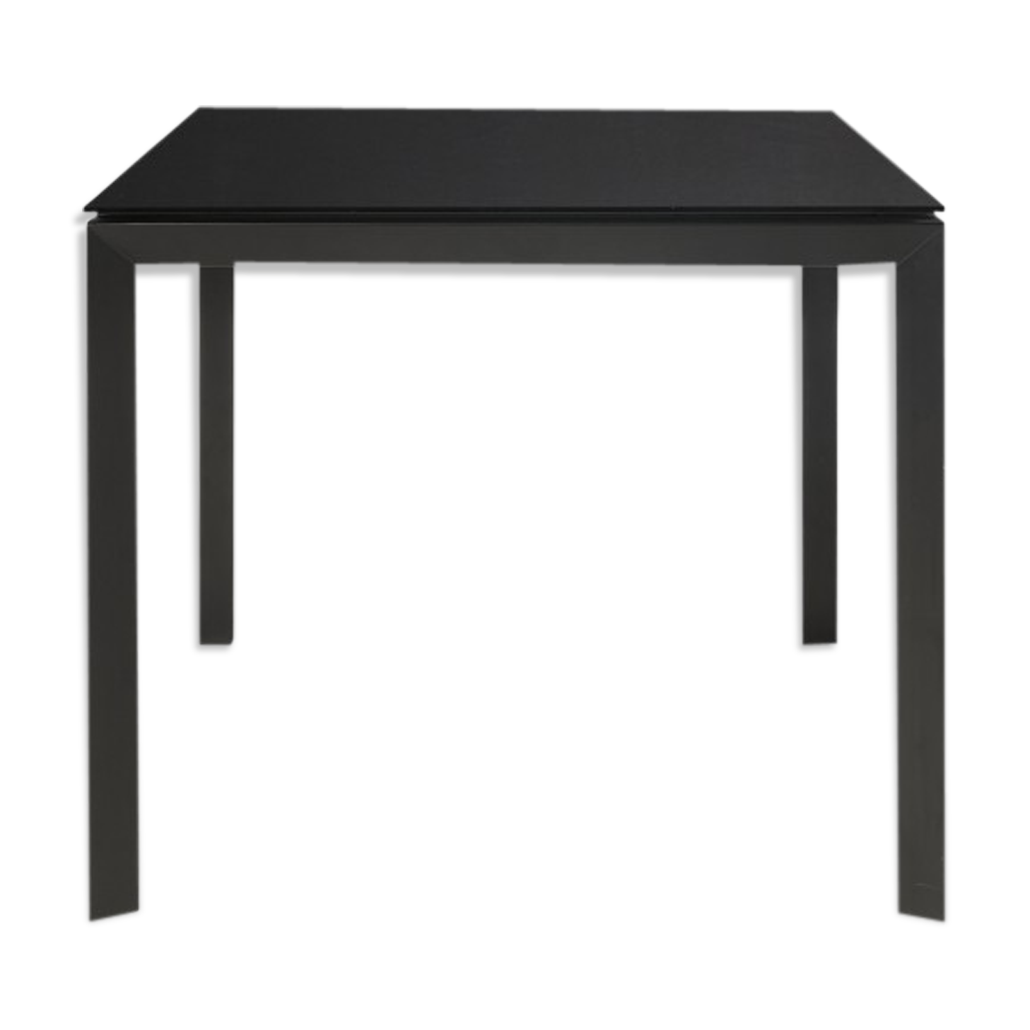 Stretch table in tempered glass HABITAT model Rio