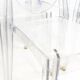 Lot de 4 chaises Ghost Victoria de Philippe Starck pour Kartell