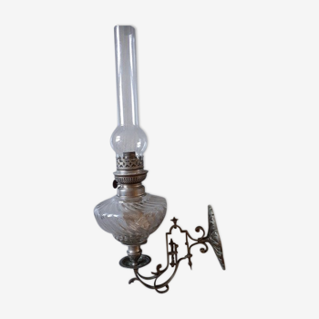 Kerosene top lamp on wall lamp for piano