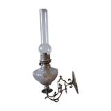 Kerosene top lamp on wall lamp for piano