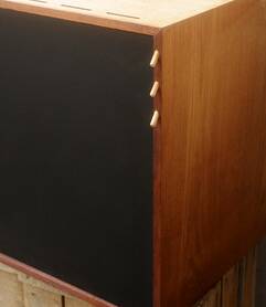 Scandinavian wall system in teak 1960