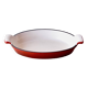 Plat à four en fonte rouge