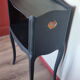 Pair of vintage bedside tables, 60s, Louis XV style, restyled