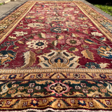 Indo-Persian carpet Agra 19th - 303x138cm