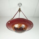 art deco WMF ikora PENDANT LIGHT ikoraglass 1930s avantgarde design