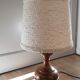 Cotton wood table lamp