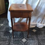 Games table called chess table in wood marquetry