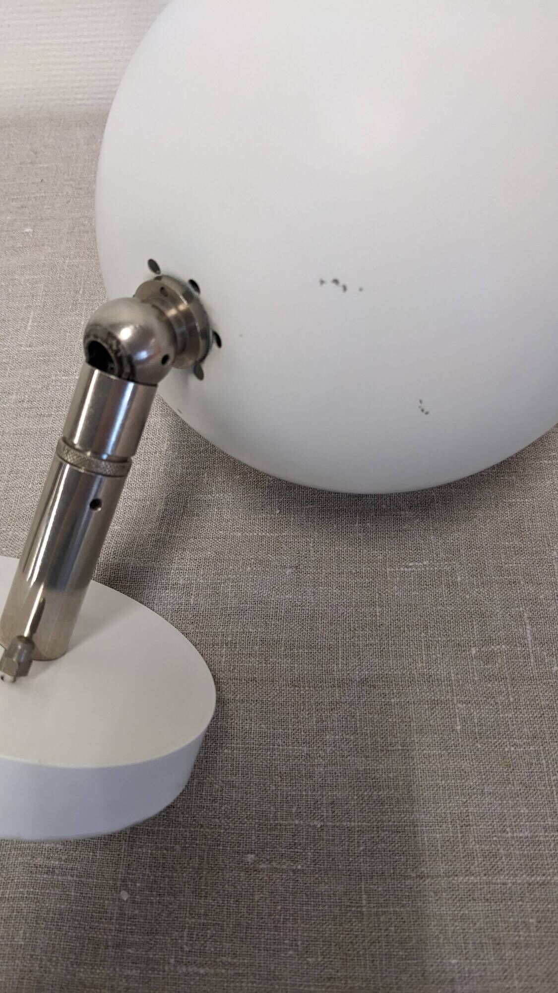 Pair of Eye Ball wall lights Space Age by Raak, Netherlands circa 1970.