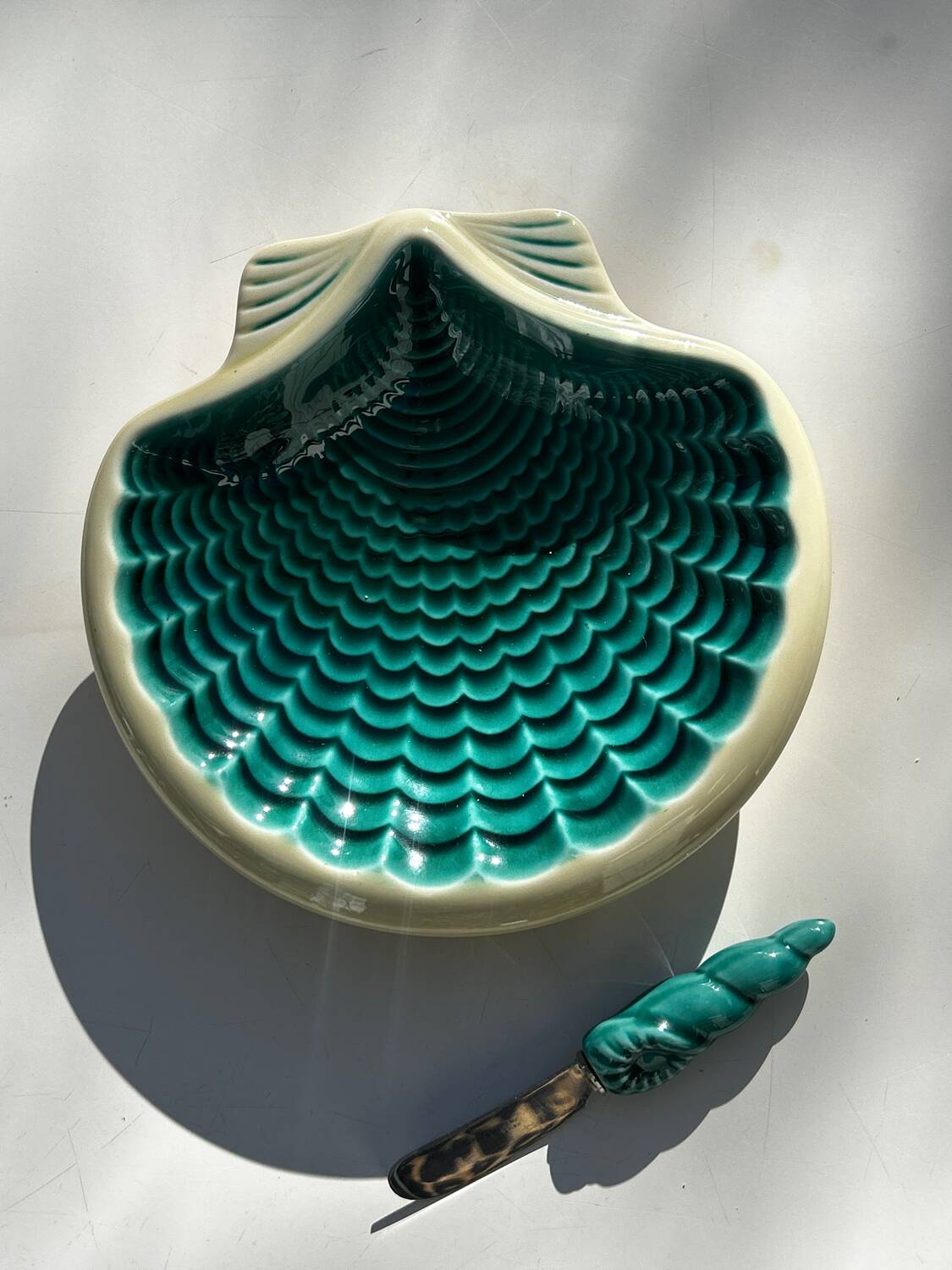 Barbotine Butter Dish