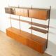 FM Møbler wall unit by Kai Kristiansen, 1960s, teak, restored