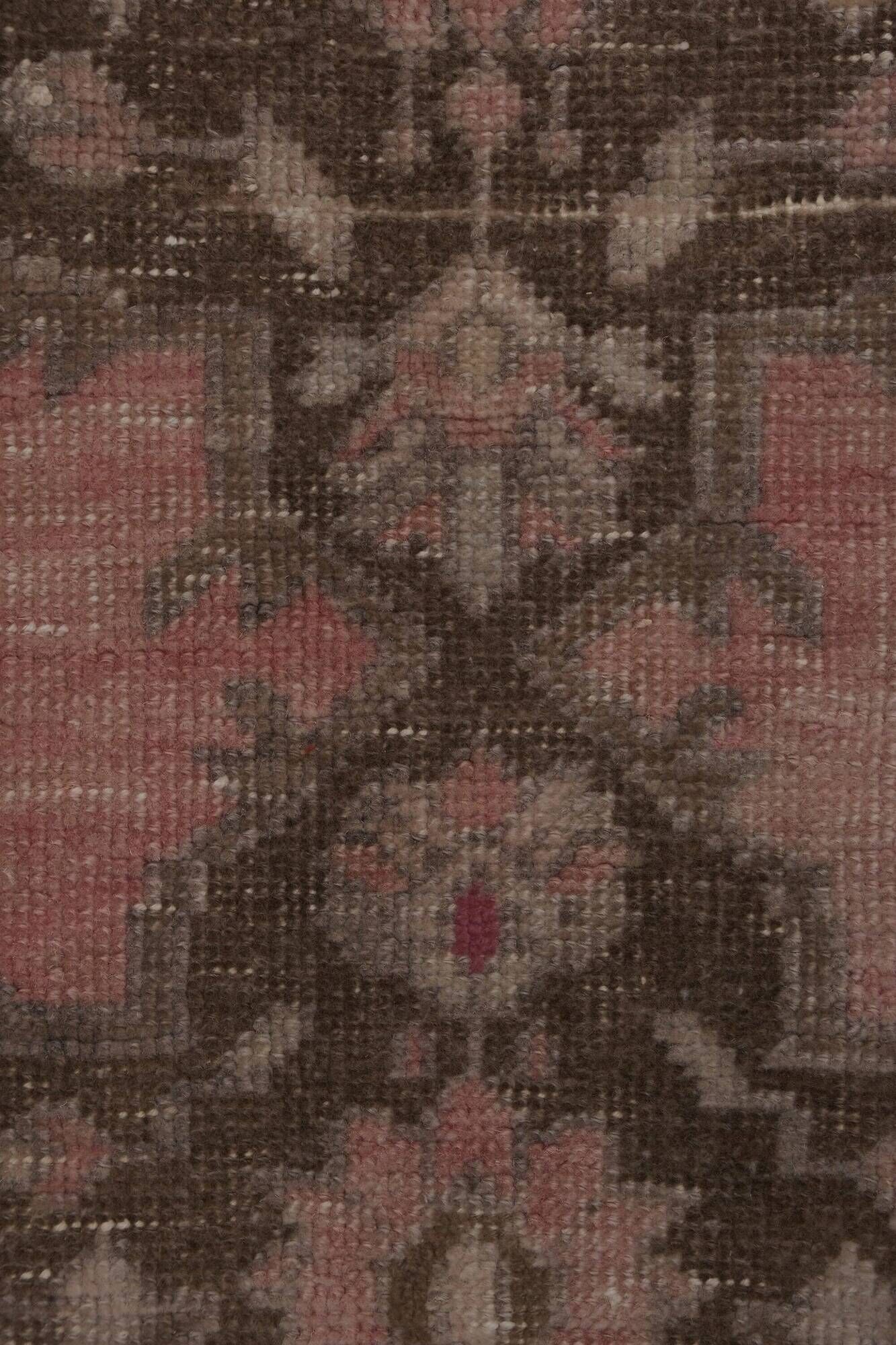 Vintage Turkish hallway rug 91x667 cm