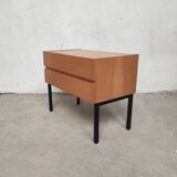 Pair of bedside feet metal, 1960