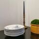 Sarreguemines ceramic soup plate, Flore model in blue sold individually