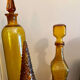 Lot carafes Italian glassware