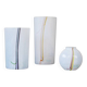 Glass vases by Vallien for Kosta Boda, set of 3