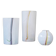 Glass vases by Vallien for Kosta Boda, set of 3