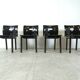 Model 4870 Dining Chairs by Anna Castelli Ferrieri for Kartell, 1980s, Set of 4