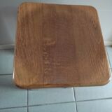 Varnished solid wood stool dp 1022701