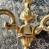 Wall lamp type Louis XV in bronze