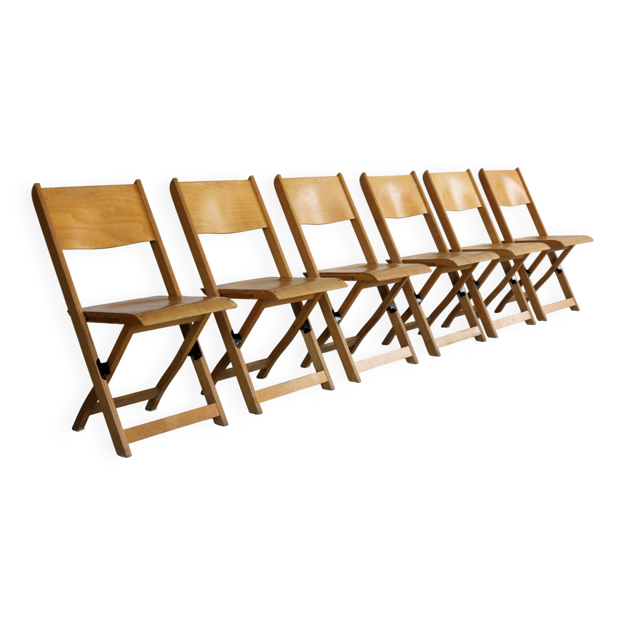 vintage folding chairs | chairs | 1960s | Swedish