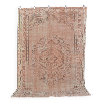 Vintage Turkish Wool Handmade Rug sku2026