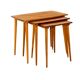 Teak side tables, Sweden, 1950