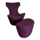 Fauteuil Grande Papilio et pouf B&B Italia