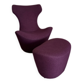 Grande Papilio armchair and pouf B&B Italia