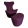 Fauteuil Grande Papilio et pouf B&B Italia