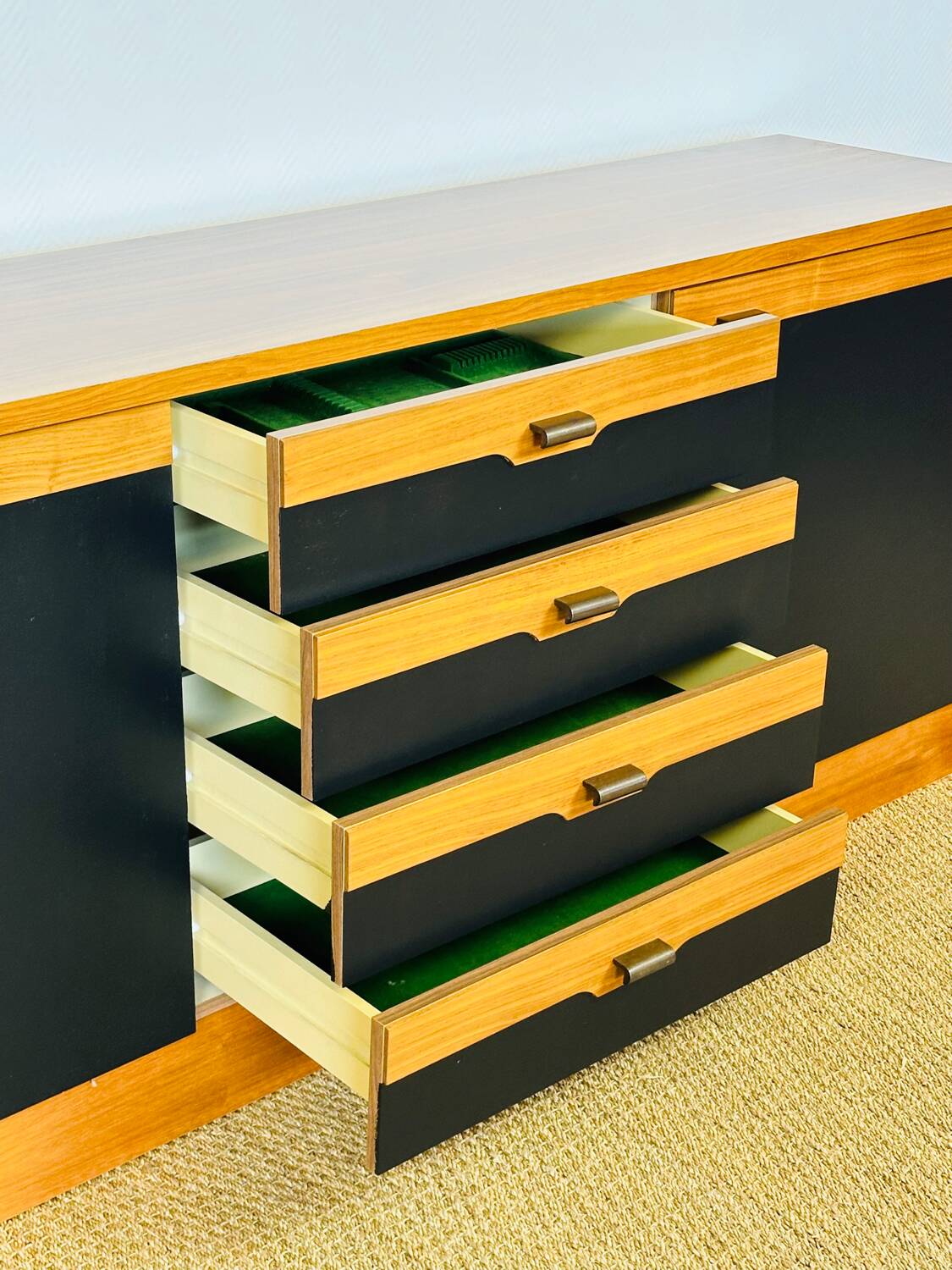 1960s vintage teak sideboard