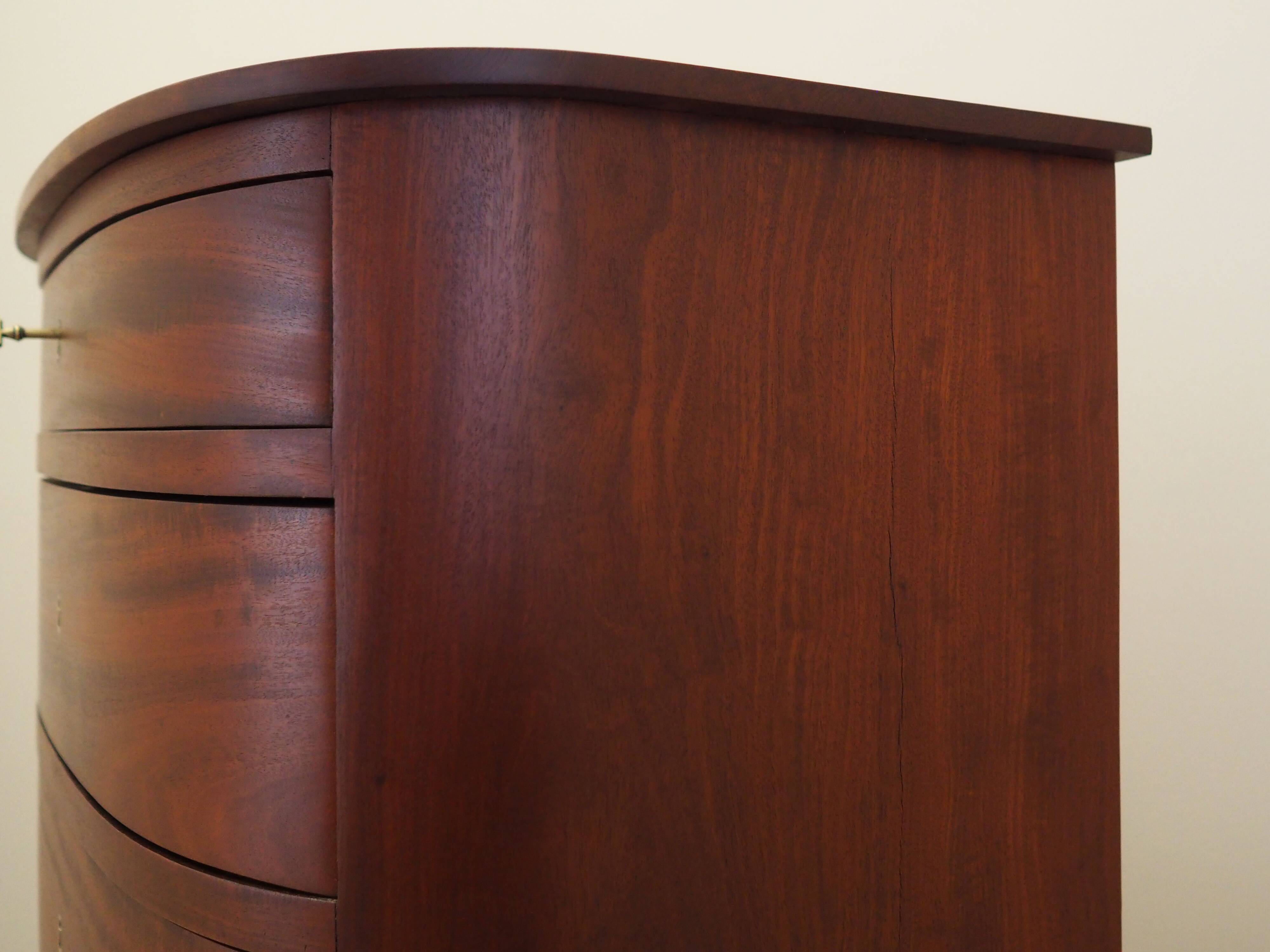 Mahogany chest of drawers, Danish design, 1960s, production: Denmark
