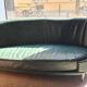 Moroso canapé new tone 1989 3-seater green leather