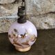Antique art deco globe lamp base