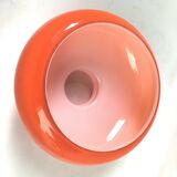 Vintage orange glass day blinds