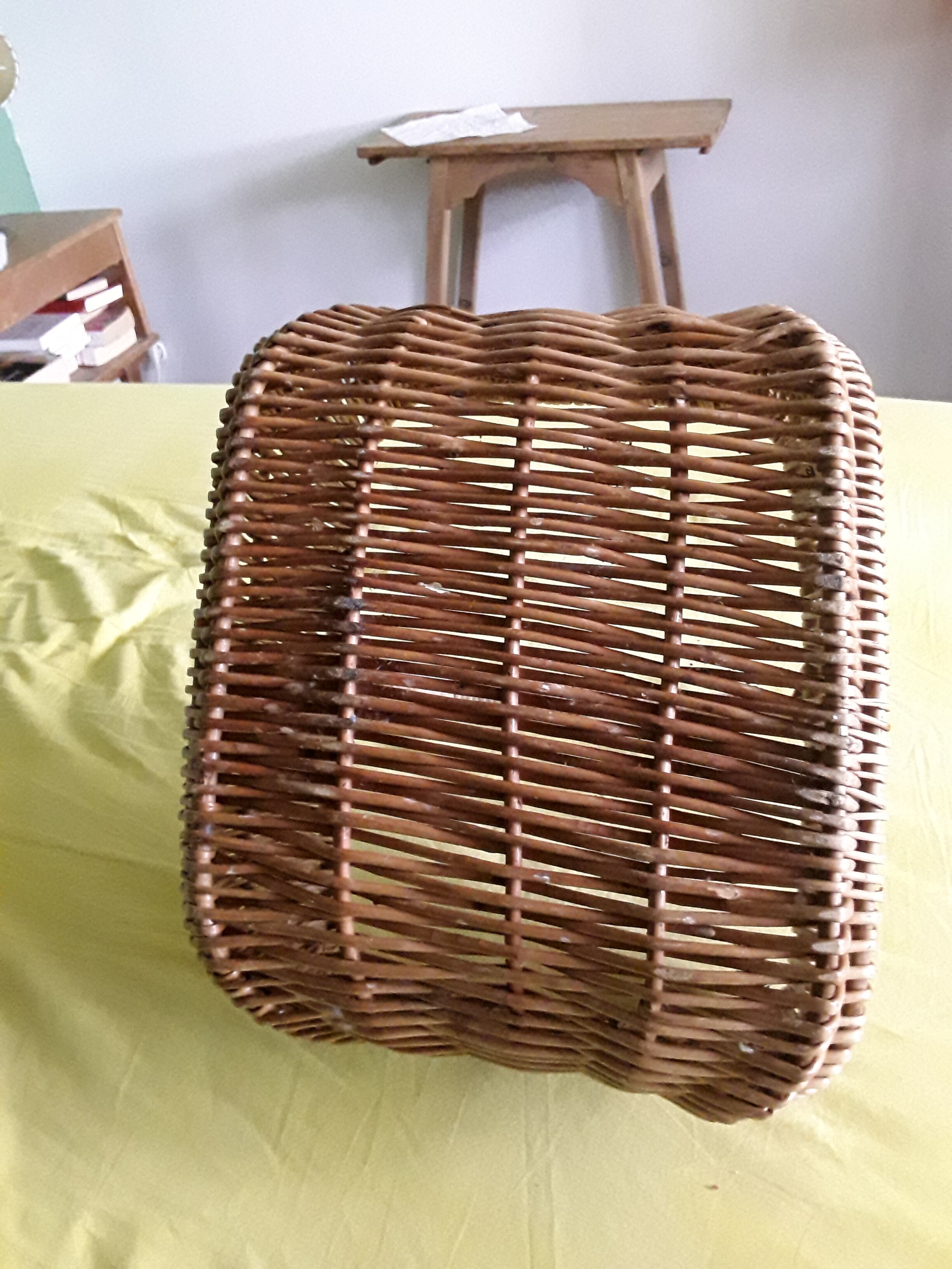 Old wicker basket
