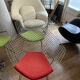 Fauteuil Diamond rouge H. Bertoïa édition Knoll contemporaine