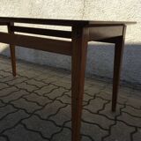 Vintage belmondo coffee table mid century 60s dismountable legs wood