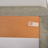 Mid-Century Modern Bedside Tables Made of Laquered Goat Skin by Aldo Tura