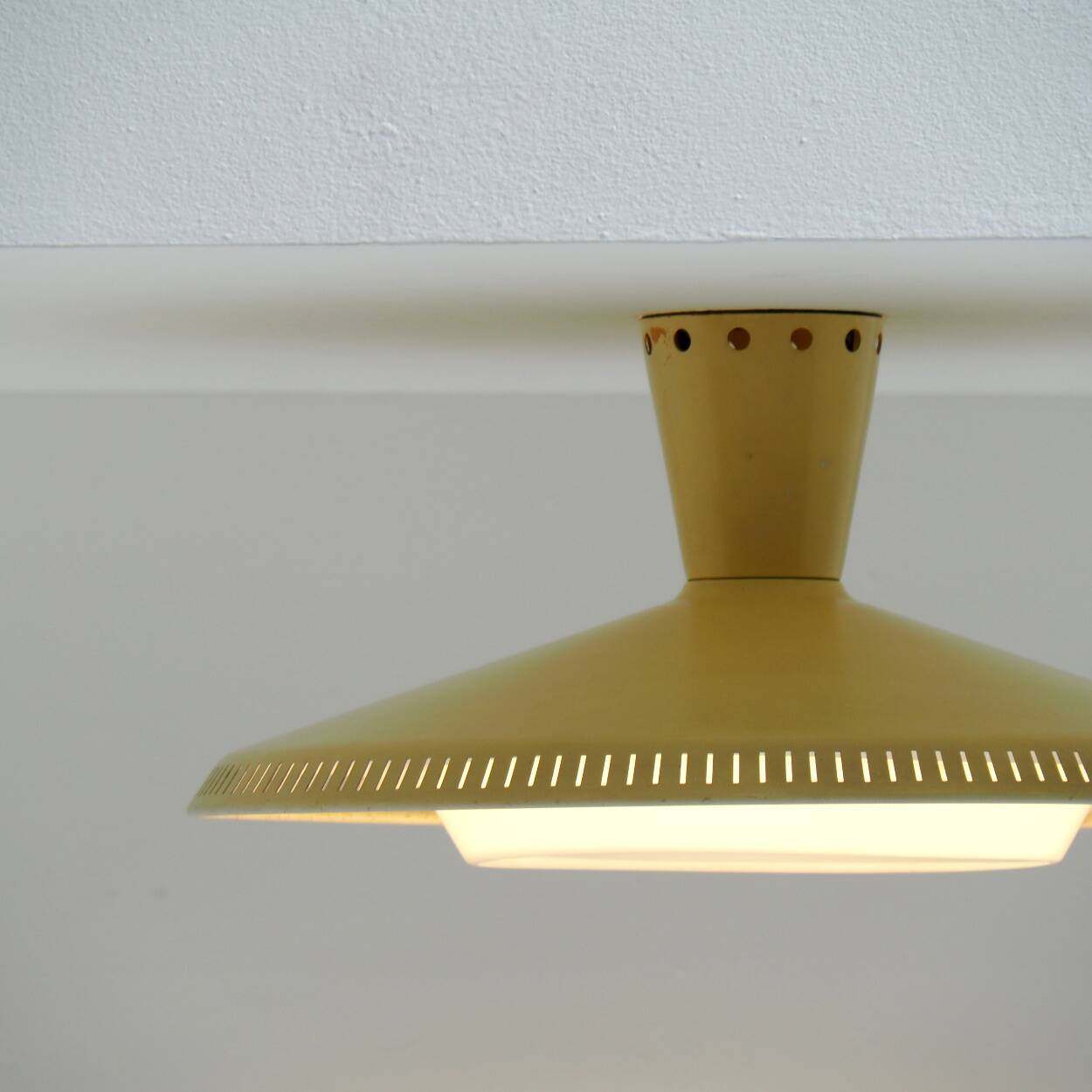 1950s NB-93 Flush Mount by Louis Kalff for Philips