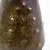 Art deco copper vase