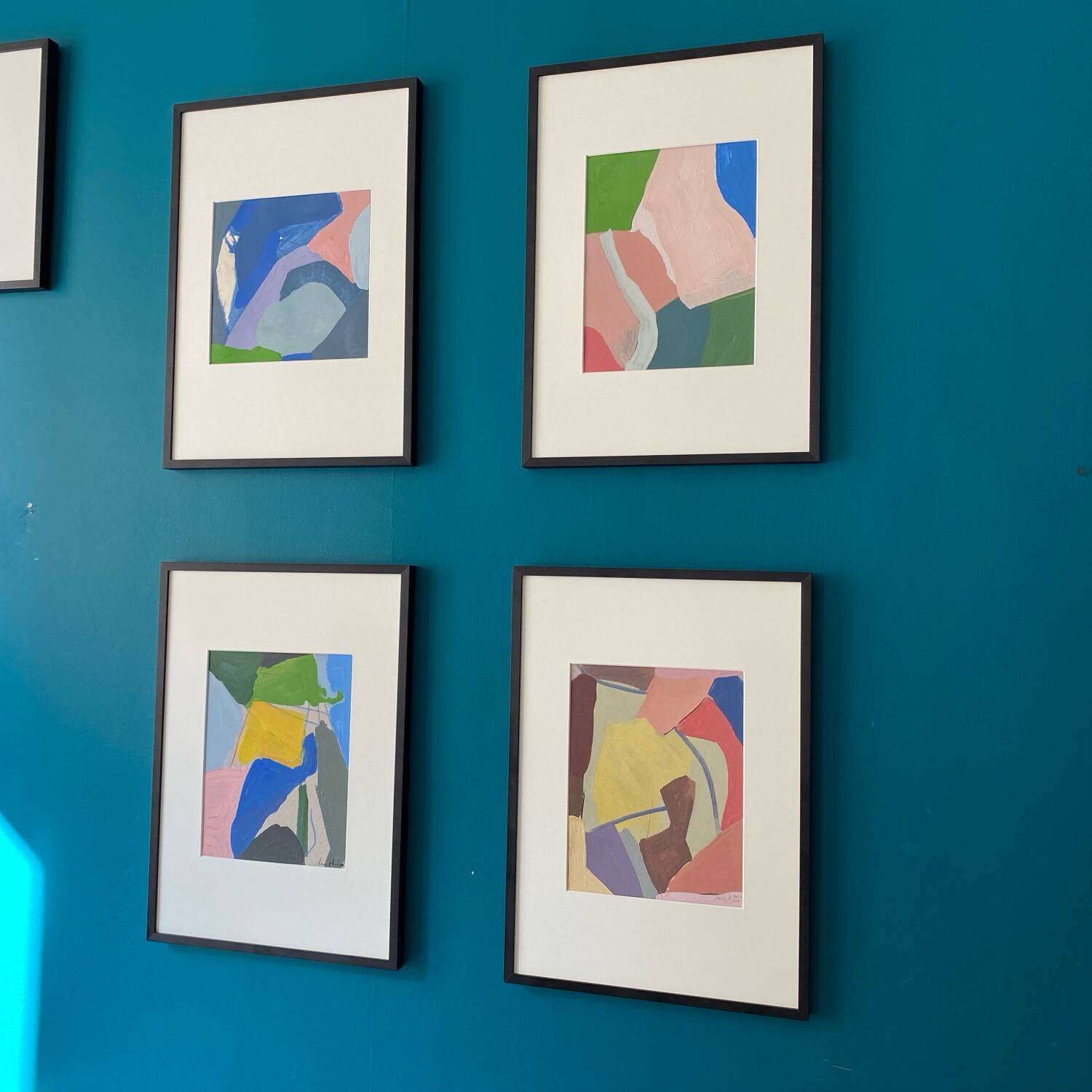 Acrylic on cardboard 20x20