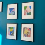 Acrylic on cardboard 20x20