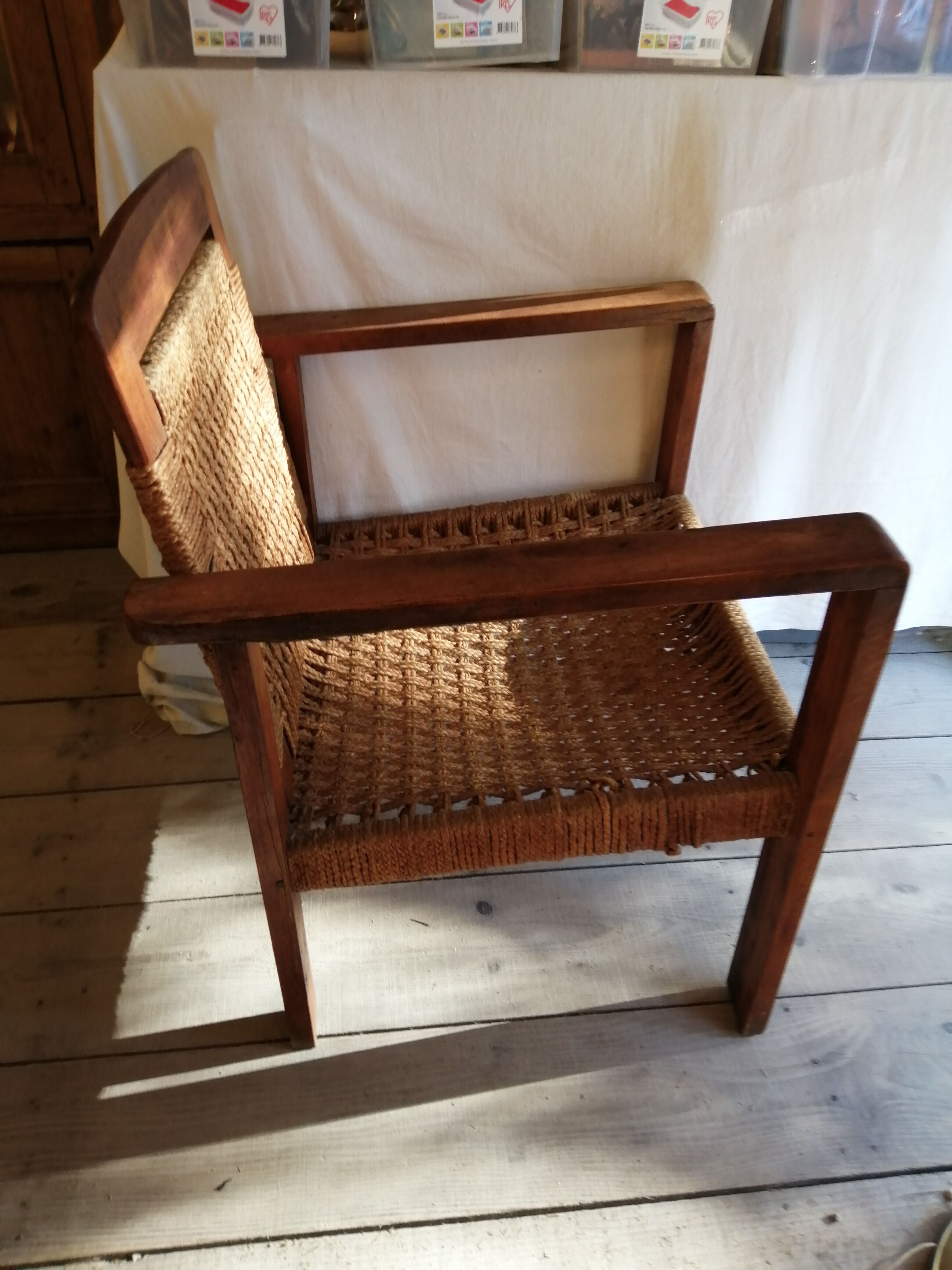 Art Deco rope armchair