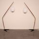 Floor lamp 'Fishing Pole' by Svend Aage Holm Sorensen - Denmark - 1950's