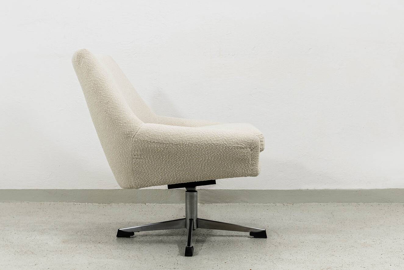 Vintage Swivel Lounge Chair, German, 1970s