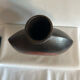Decorative vase in carved gilded wood