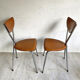 Set of 6 Arrben vintage 70's chairs