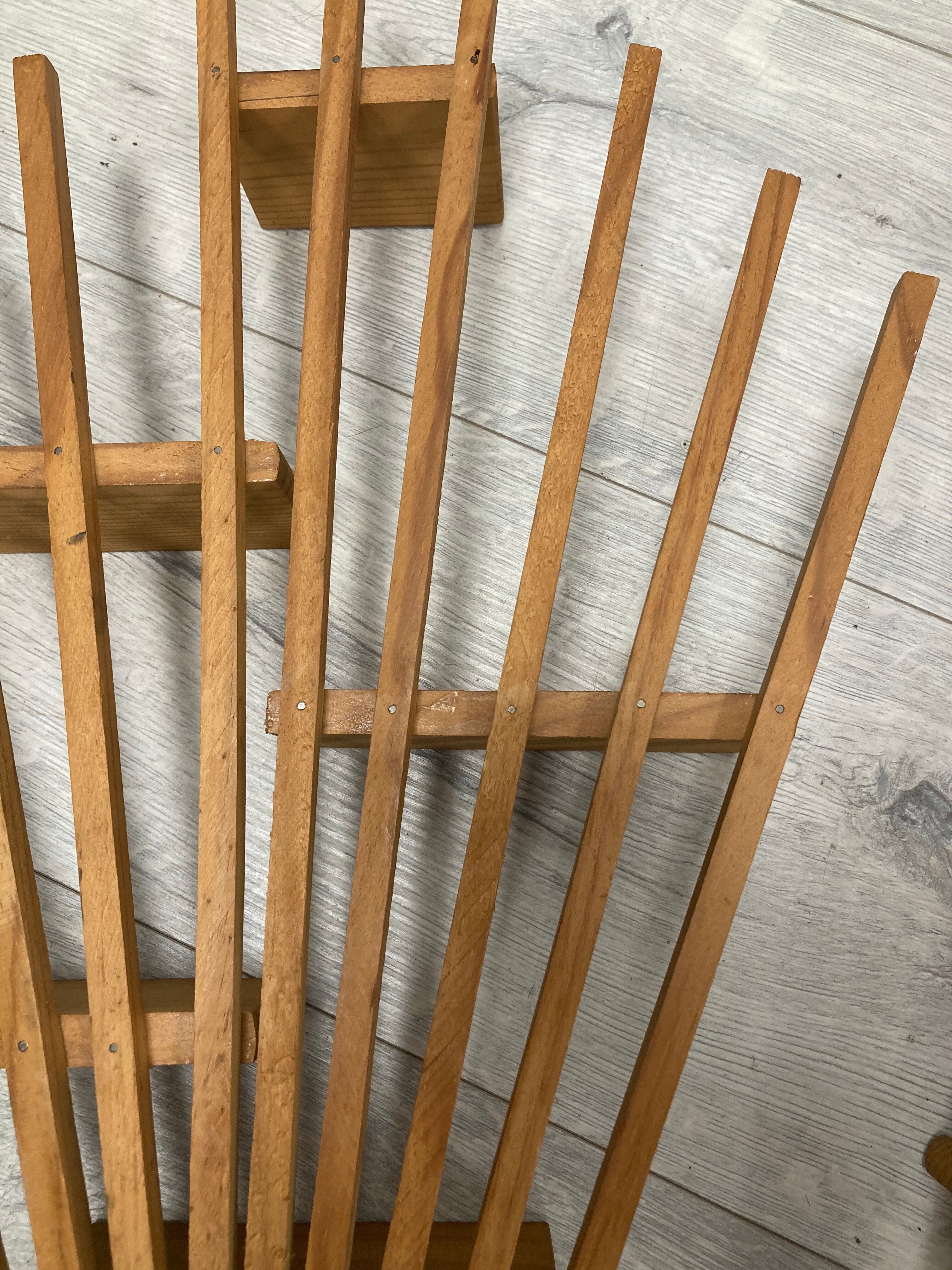 Pair of vintage wall shelves