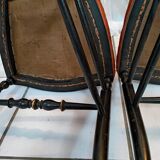 Pair of chairs Napoleon III model Opera