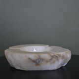 Cendrier onyx blanc